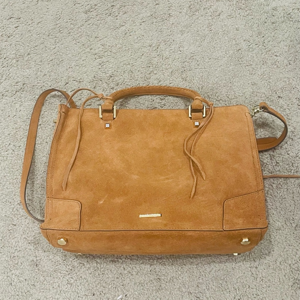 Rebecca Minkoff Regan Satchel Suede